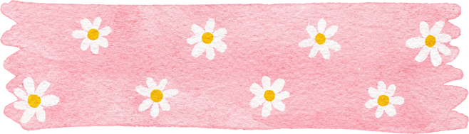 Floral Washi Tape